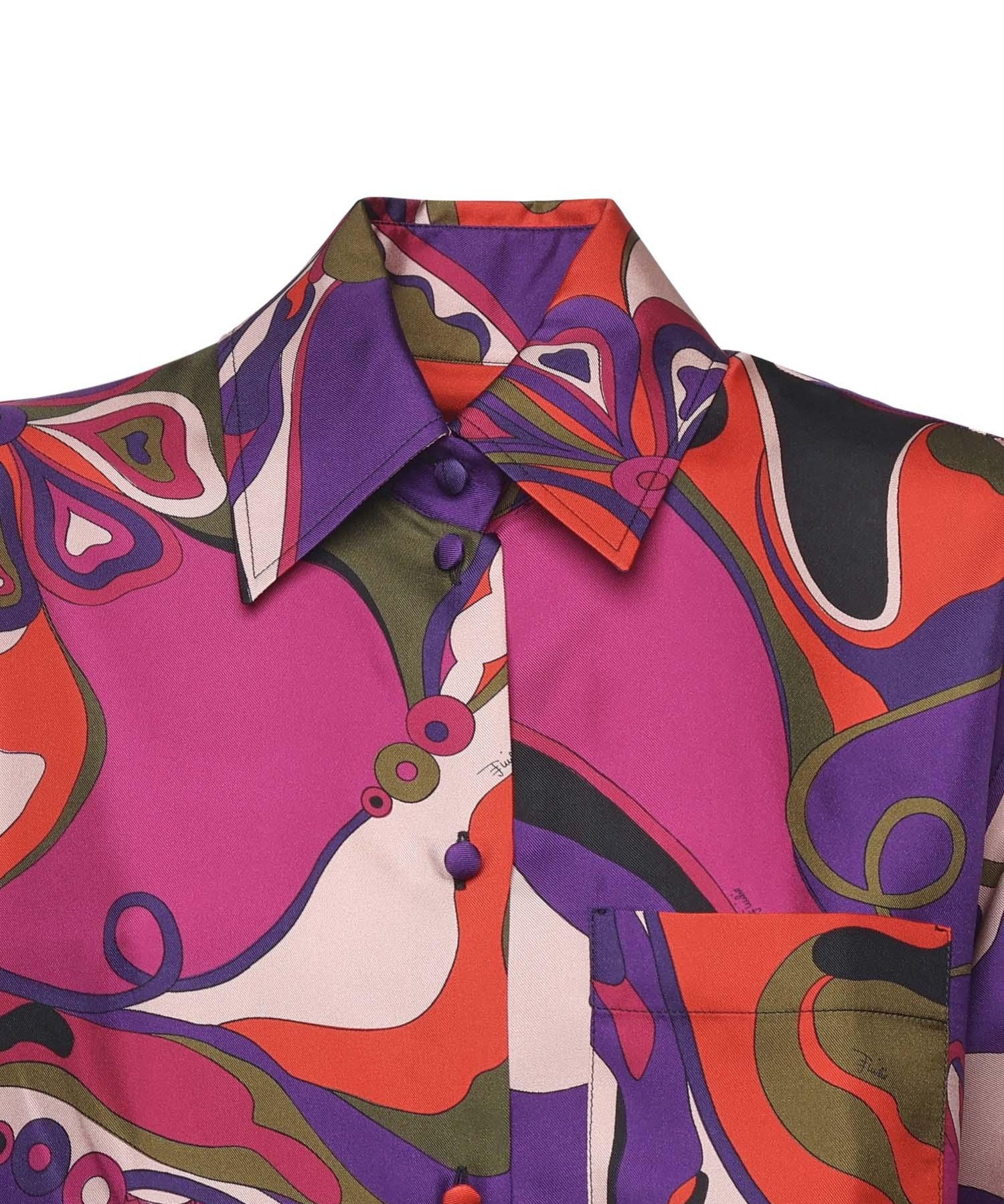 Camicia in seta 5URJ10 5U731017 PUCCI 
