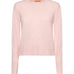 Maglione Compass Shrunken Crew in cashmere W40010PL POWDER PINK GUEST IN RESIDENCE 