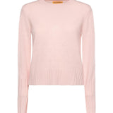 Maglione Compass Shrunken Crew in cashmere W40010PL POWDER PINK GUEST IN RESIDENCE 