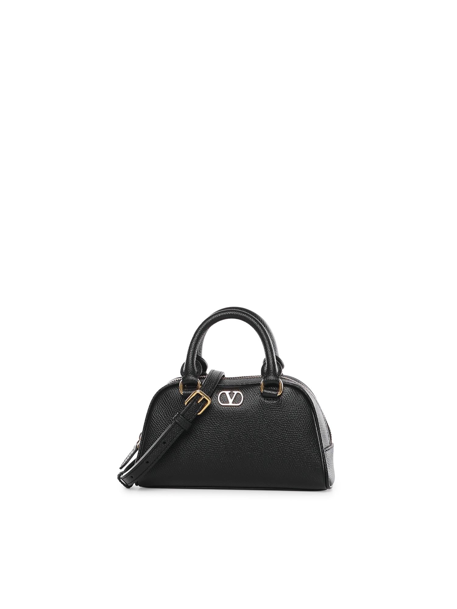 Mini bauletto Vlogo Signature in vitello 8W2P0AX7 SNP0NO VALENTINO GARAVANI 