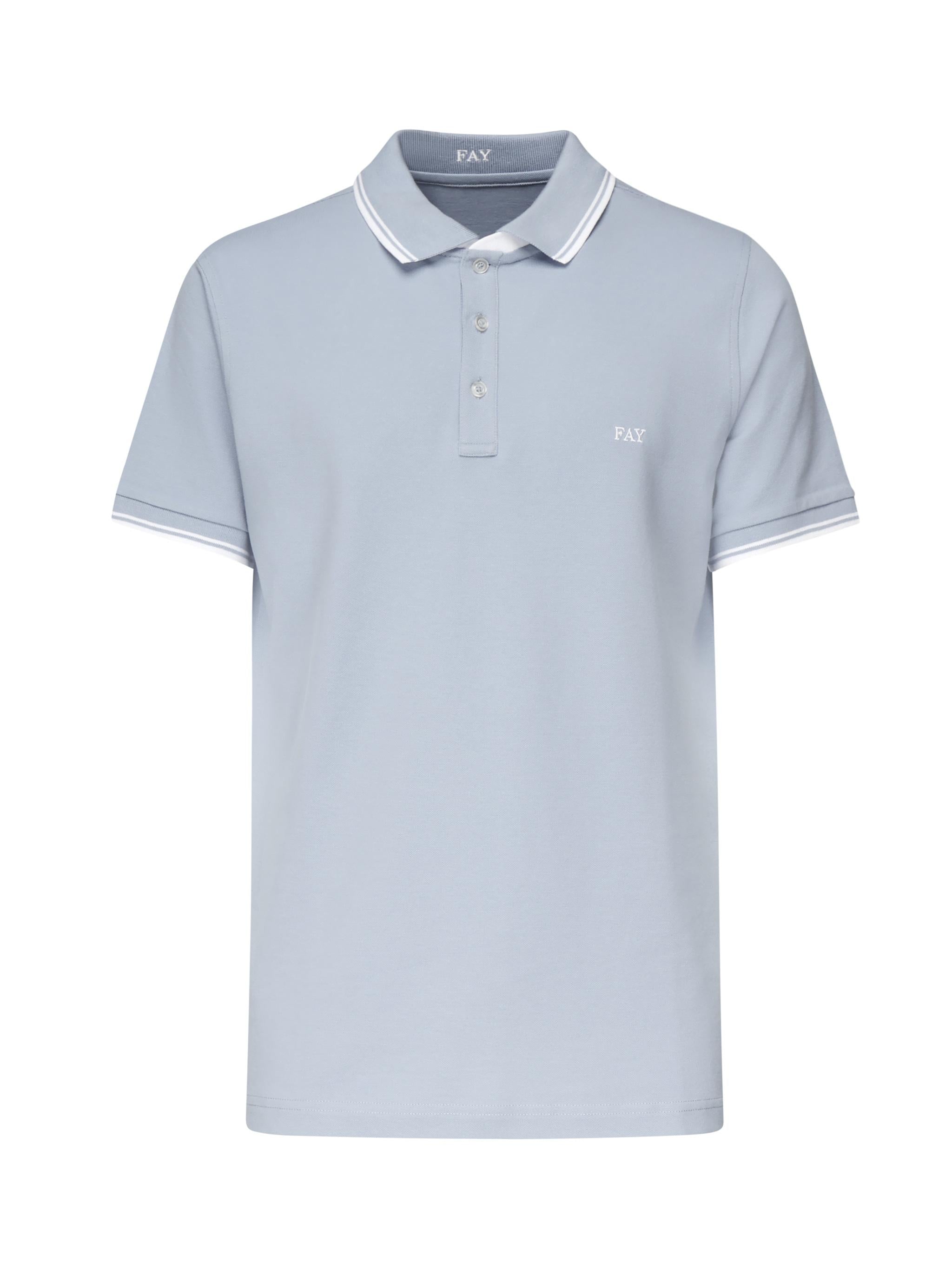 Polo con logo NPMB250140STDW U602 FAY 