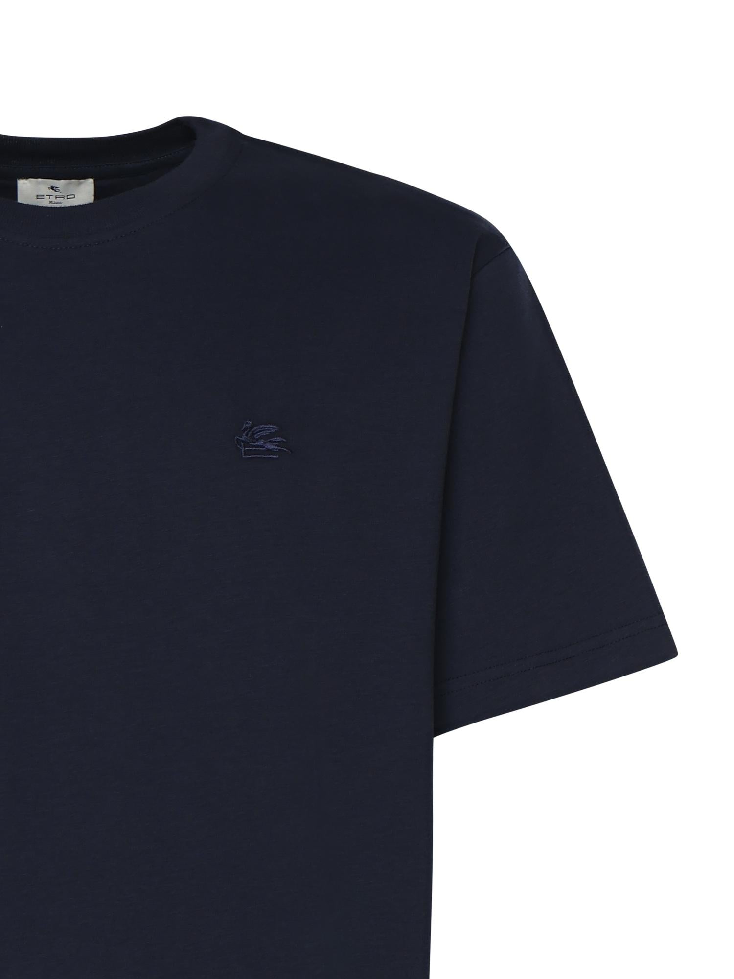 T-shirt cotone con logo MRMA0002 AV906B0065 ETRO 