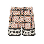 Shorts con pattern geometrico SHKD09007  INSPIRED BY AKEP 