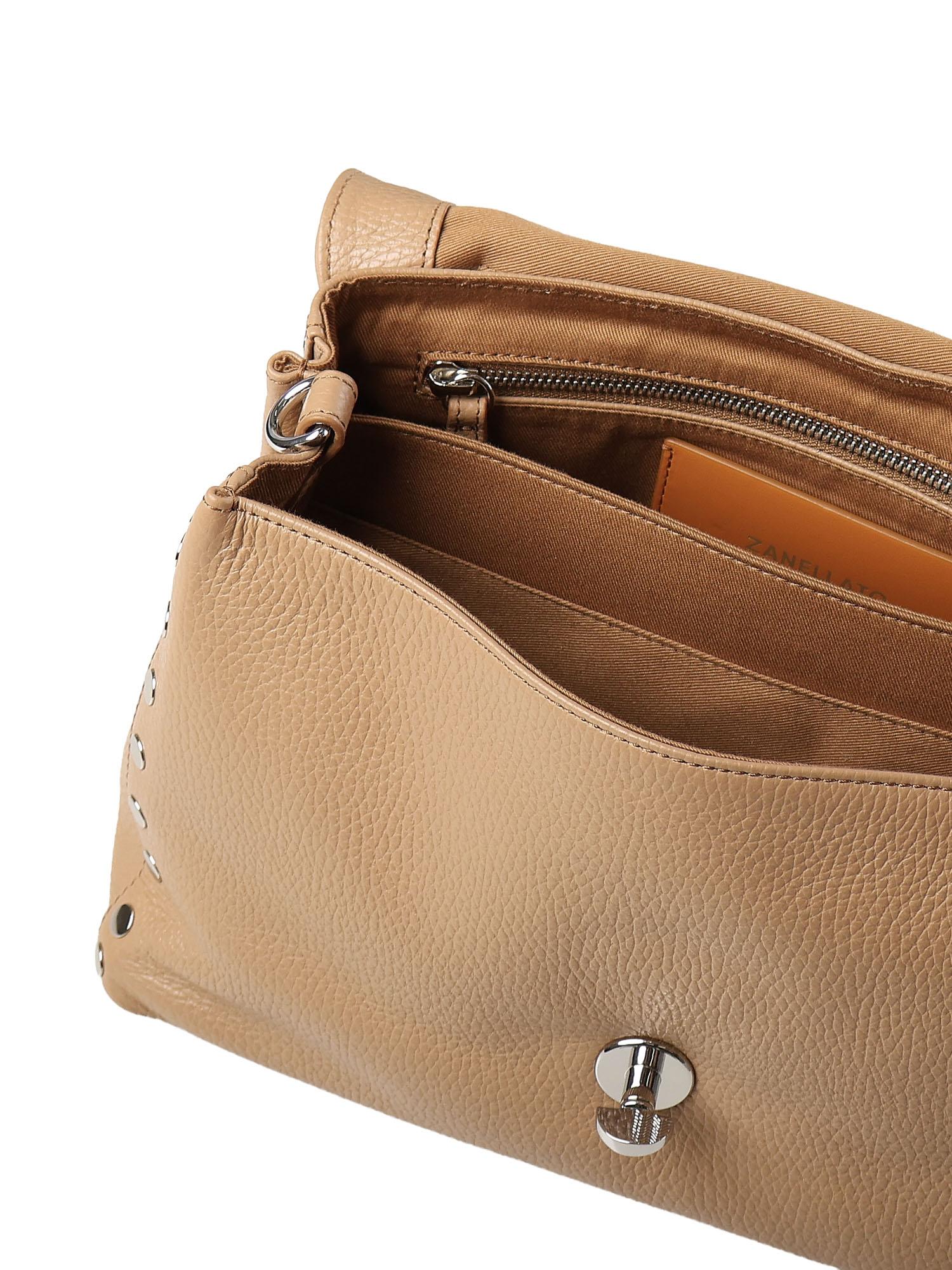 Borsa Postina small in pelle 068010 0040000Z0294 ZANELLATO 