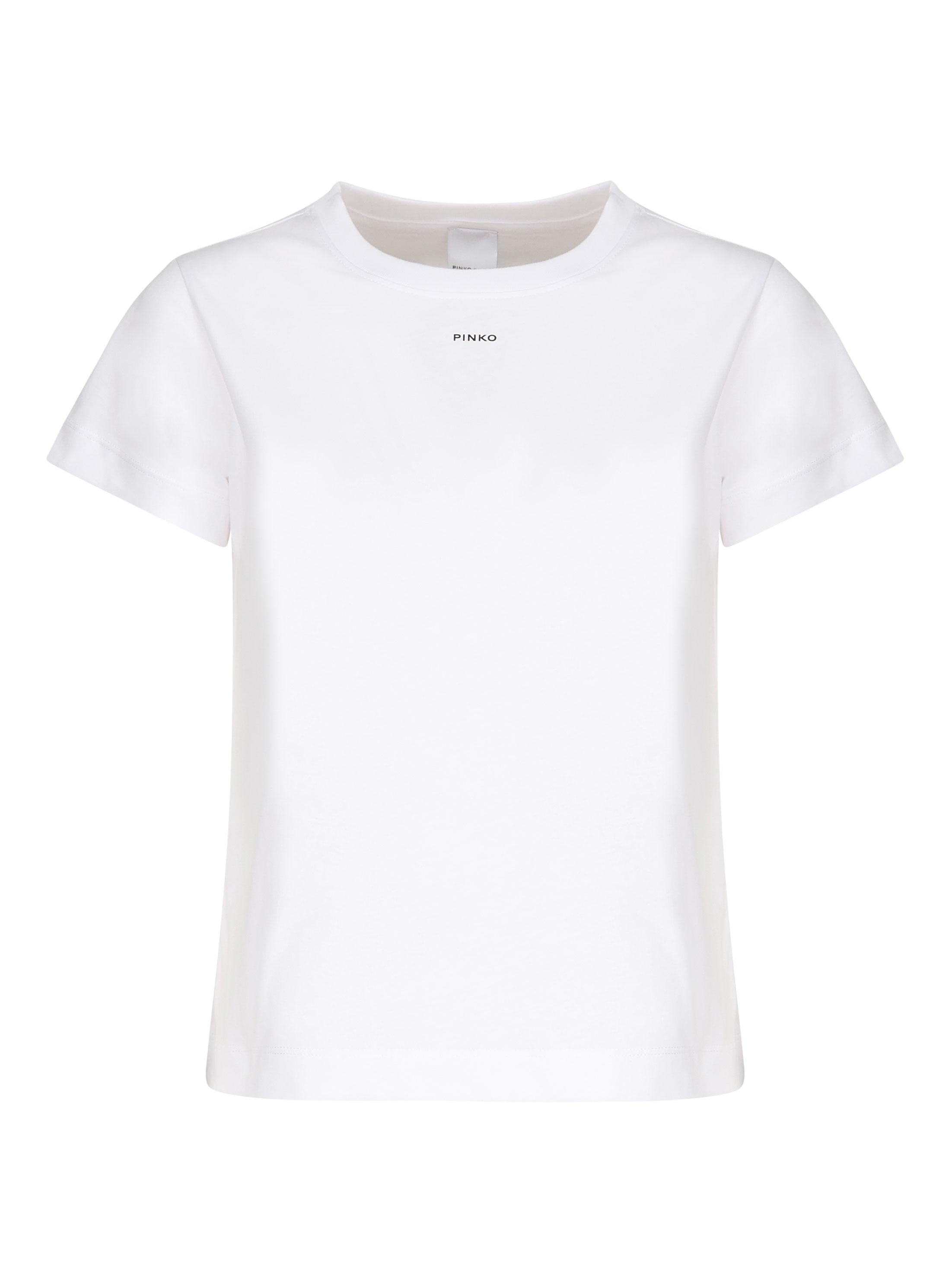 T-shirt mini logo 100373 A228Z04 PINKO 