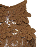 Top Nymphaea in crochet 106863 A3B8L25 PINKO 