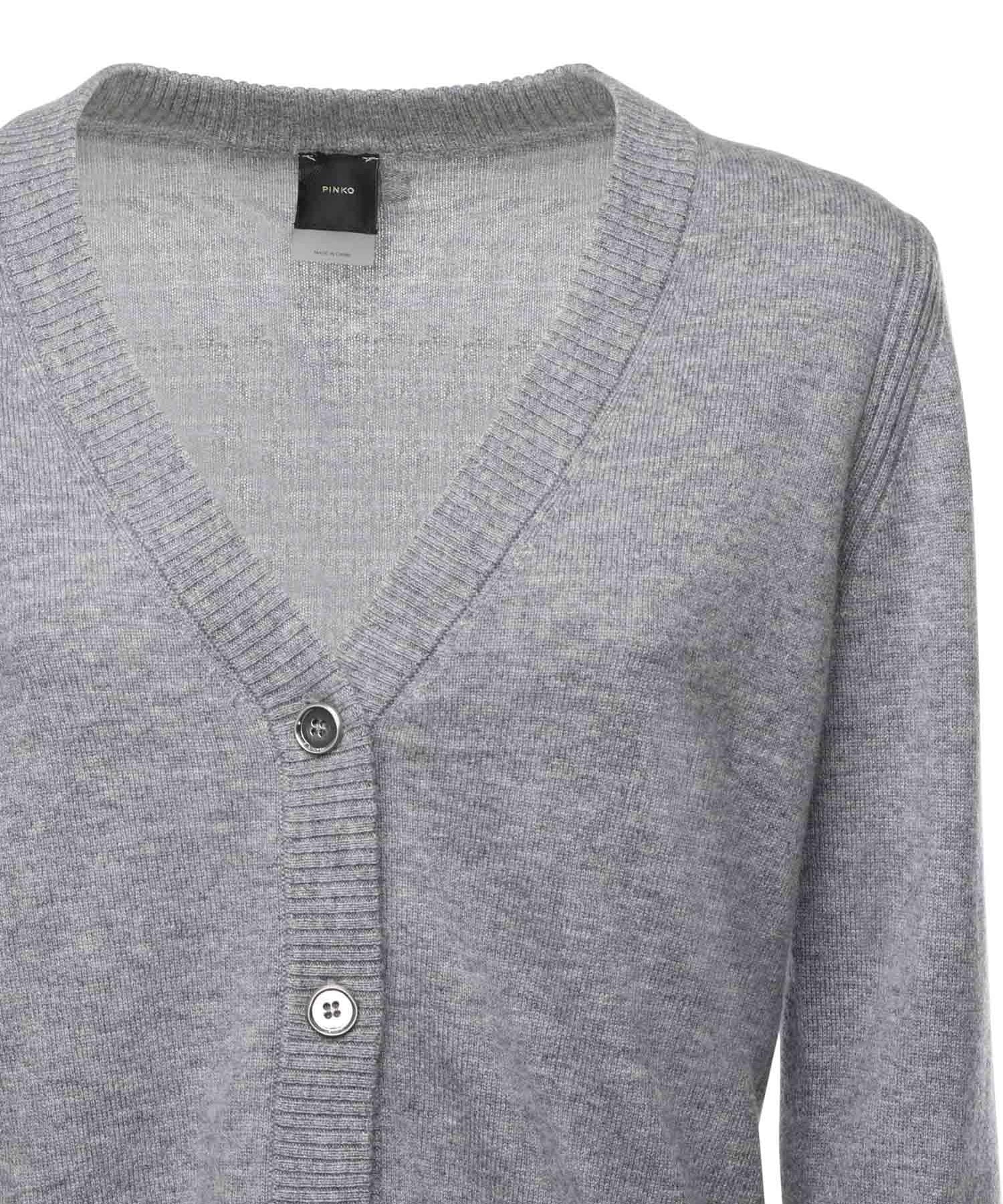 Cardigan con scollo a V 105447 A2Q9II2 PINKO 
