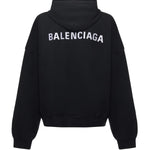 Hoodie polo "Balenciaga Back" in pile dry 827939 TTVJ21569 BALENCIAGA 