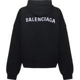 Hoodie polo "Balenciaga Back" in pile dry 827939 TTVJ21569 BALENCIAGA 