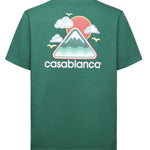 T-shirt con stampa MPF25JTS001 06 CASABLANCA 