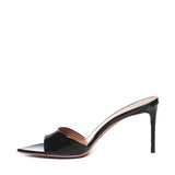 Mule Alixia in vernice<BR/> ALIXIA80 VERNICENERO GIULIANO GALIANO 