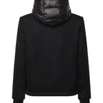 Giubbino con cappuccio e logo MK9940039 NERO MARKUP 