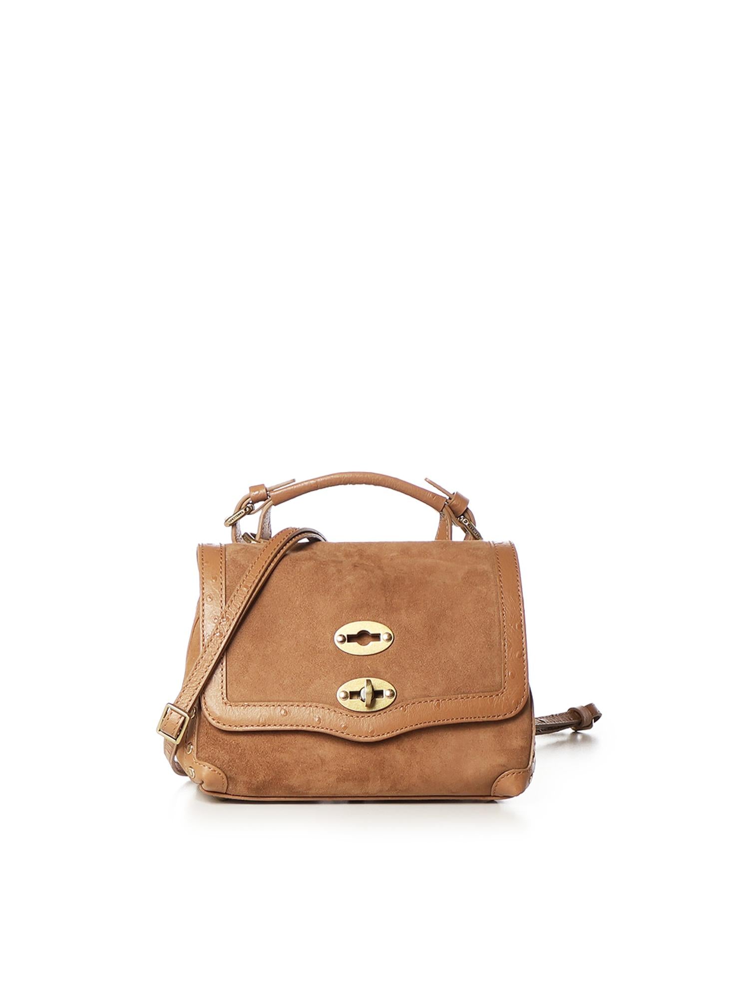 Borsa Postina® Baby in pelle Zashmere® e cactus 070790 2270000Z0248 ZANELLATO 
