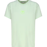T-shirt in cotone con logo circolare 6J0273 3SPY533442 STELLA McCARTNEY 