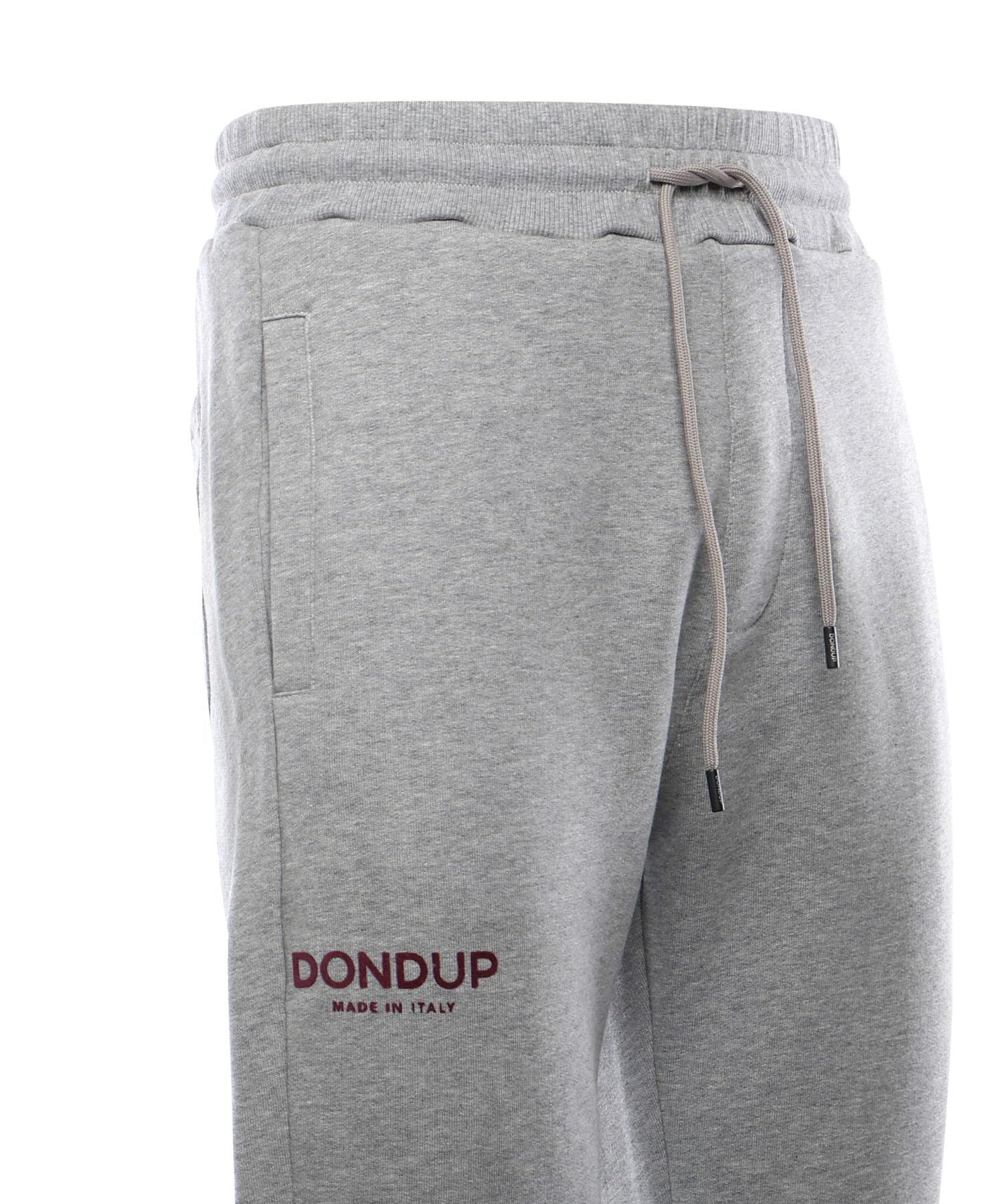 Jogger in felpa di cotone UF583 KF0196ULO8920 DONDUP 