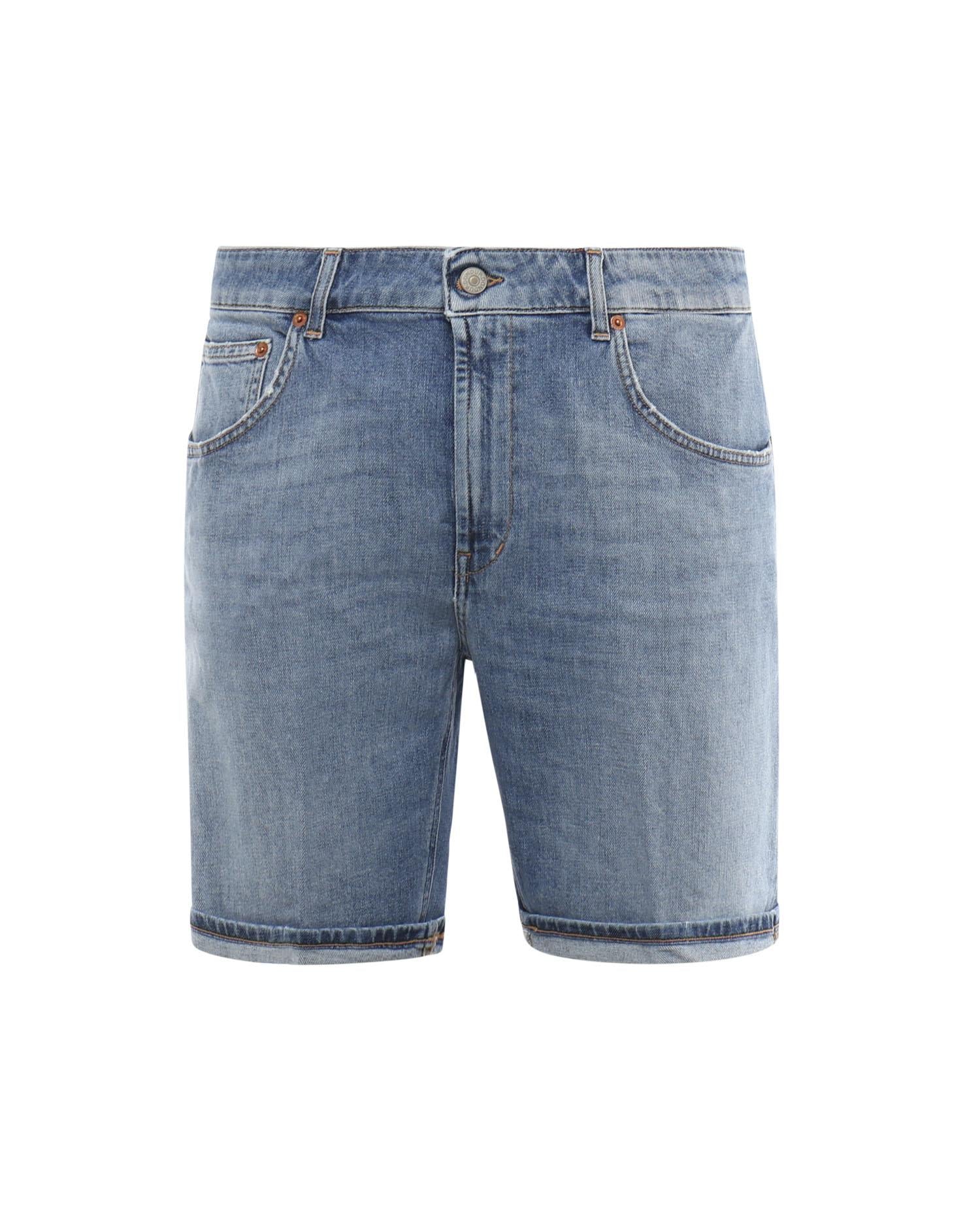 Bermuda Derick in denim stretch UP454 DSK297UJ09800 DONDUP 