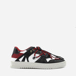 Sneakers Jeson realizzate in pelle JESON 1 -BLACK/WHITE/RED GIULIANO GALIANO 