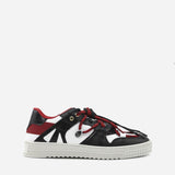 Sneakers Jeson realizzate in pelle JESON 1 -BLACK/WHITE/RED GIULIANO GALIANO 