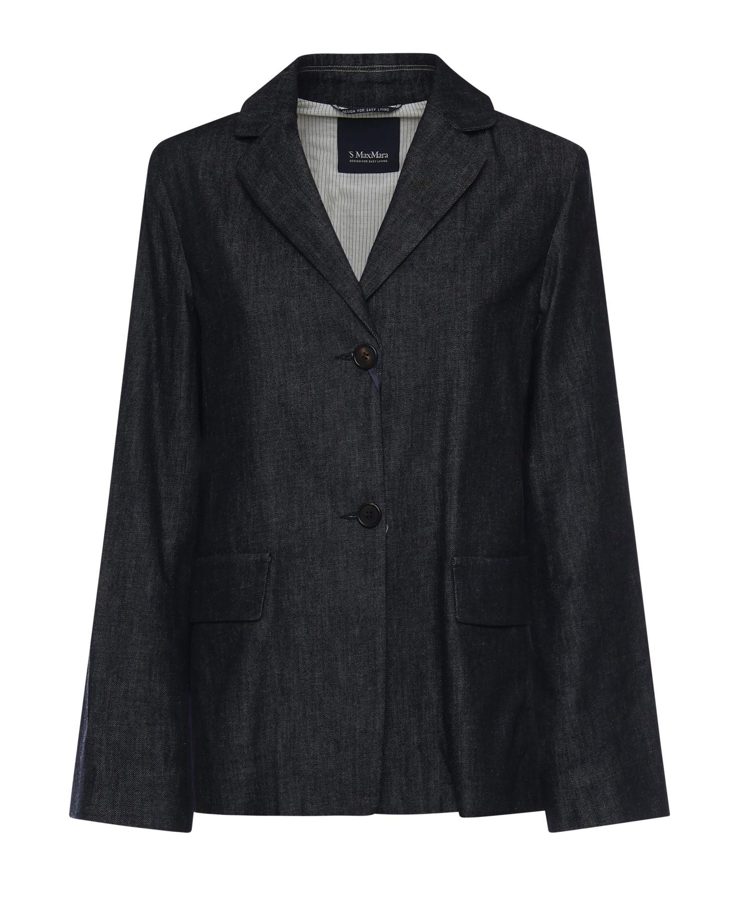 Giacca monopetto in denim stretch 2619041141600 001 'S MAX MARA 