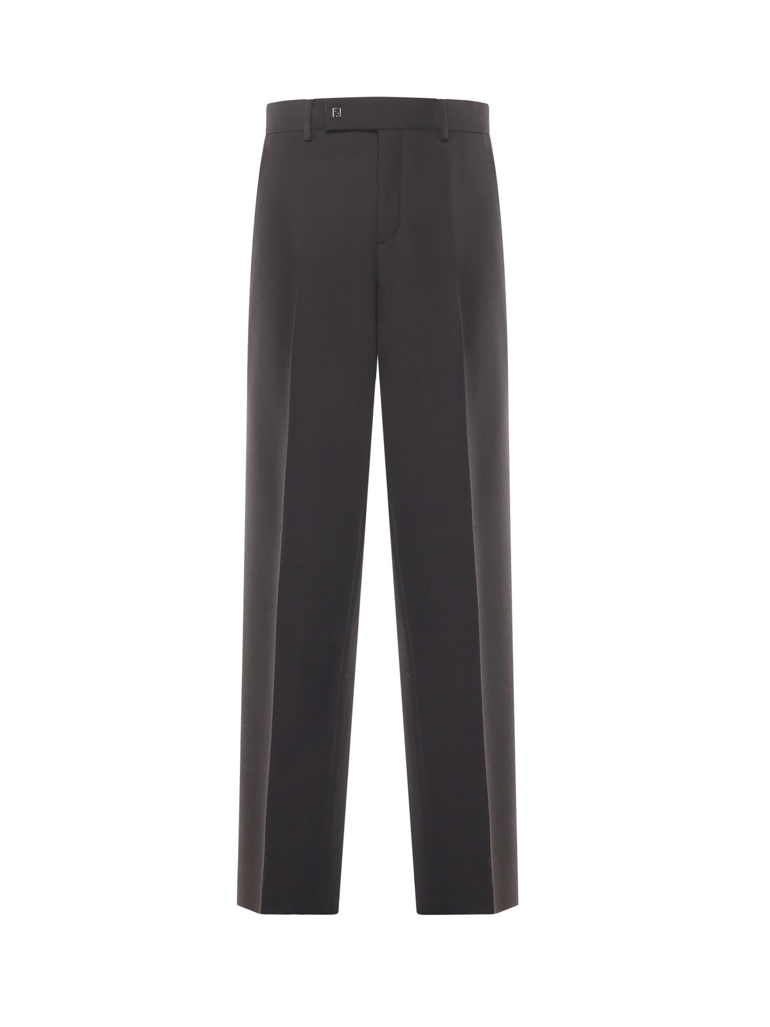 Pantaloni a sigaretta in lana FB1089 ASCBF0TY8 FENDI 