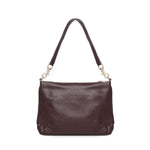 Borsa a spalla con logo BIBP9FA01 PRUGNA BIASIA 