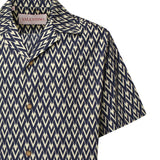 Camicia da bowling con stampa Toute la V all over 6V3AA111 AS0QTD VALENTINO GARAVANI 