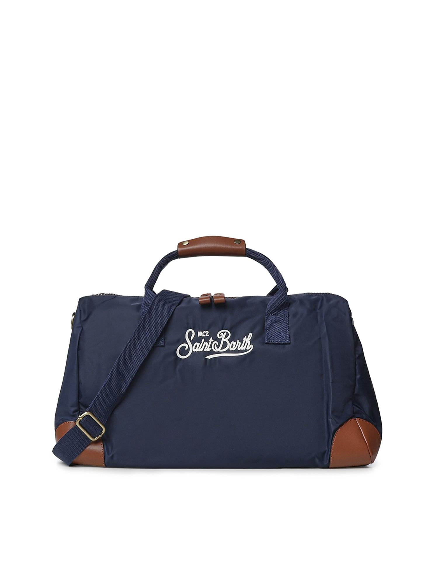 Borsone Daily in nylon con logo DAL002 00244L MC2 SAINT BARTH 