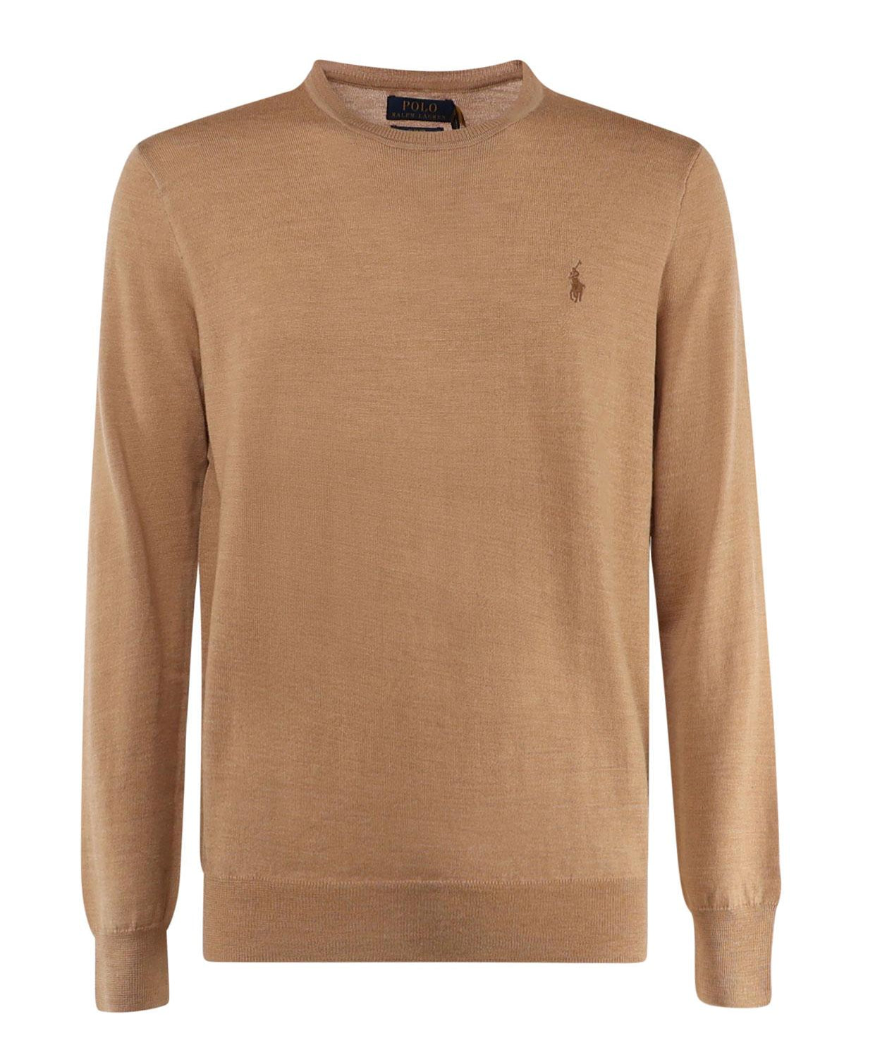 Maglia in lana con logo<BR/> 710946143 009 POLO RALPH LAUREN 