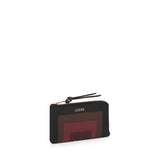 Portacarte con portamonete in nappa di vitello C643Z40XA7 1101 LOEWE 