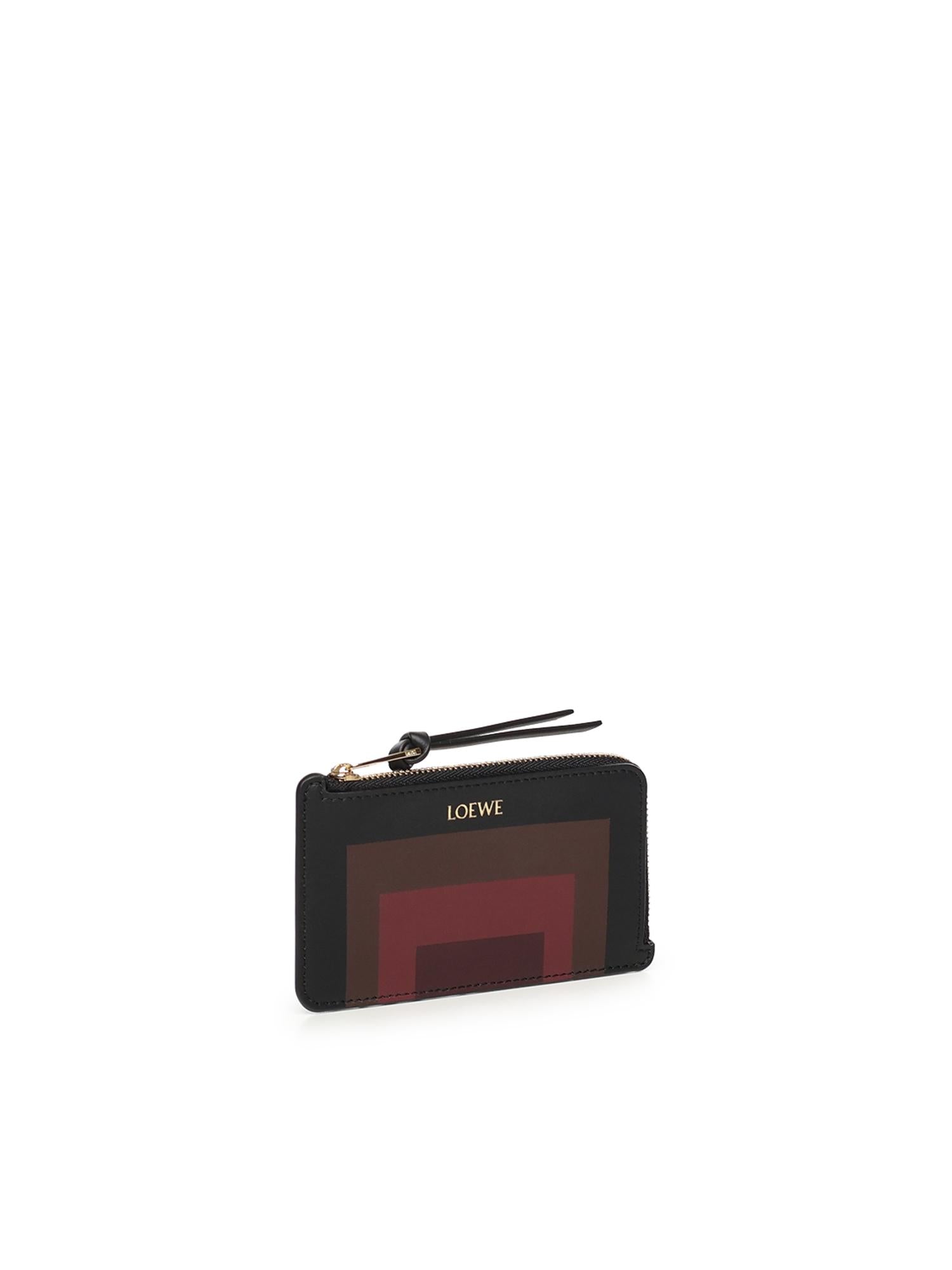 Portacarte con portamonete in nappa di vitello C643Z40XA7 1101 LOEWE 
