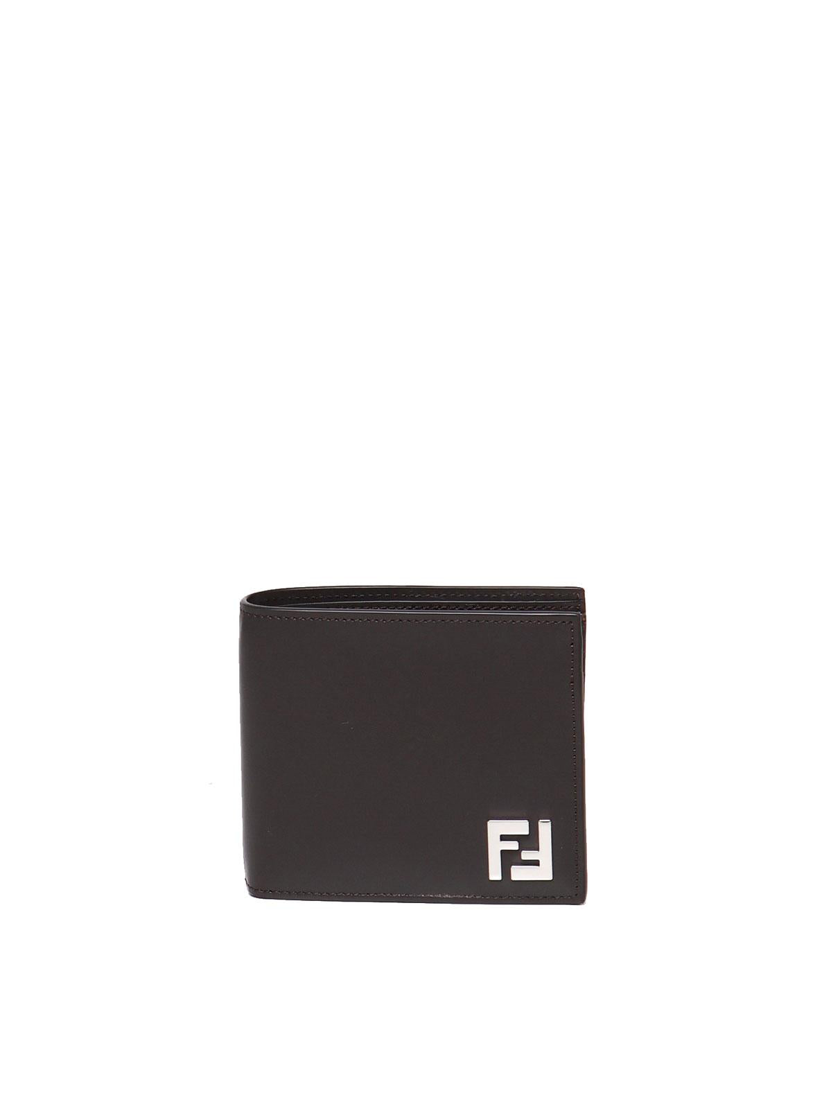 Portafogli bi-fold quadrato FF 7M0356 AFF2F1Q1C FENDI 