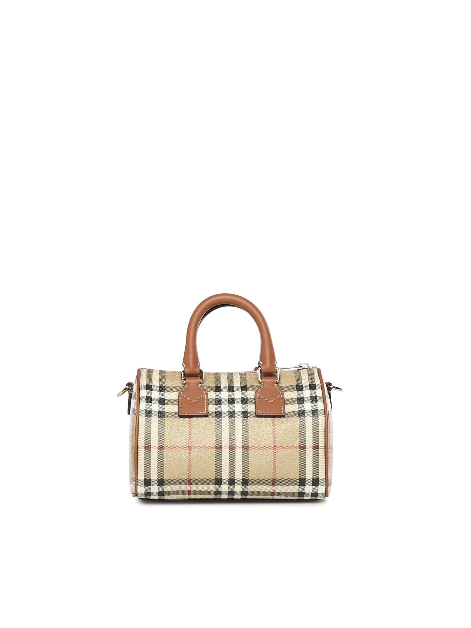 Borsa bowling mini Check 8118565 A9534 BURBERRY 