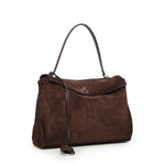 Borsa Rodeo media in pelle di vitello scamosciata 789772 2AB4G2308 BALENCIAGA 