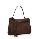 Borsa Rodeo media in pelle di vitello scamosciata 789772 2AB4G2308 BALENCIAGA 