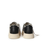 Sneakers 581 in pelle 581 NERO/BEIGE DEMNA 