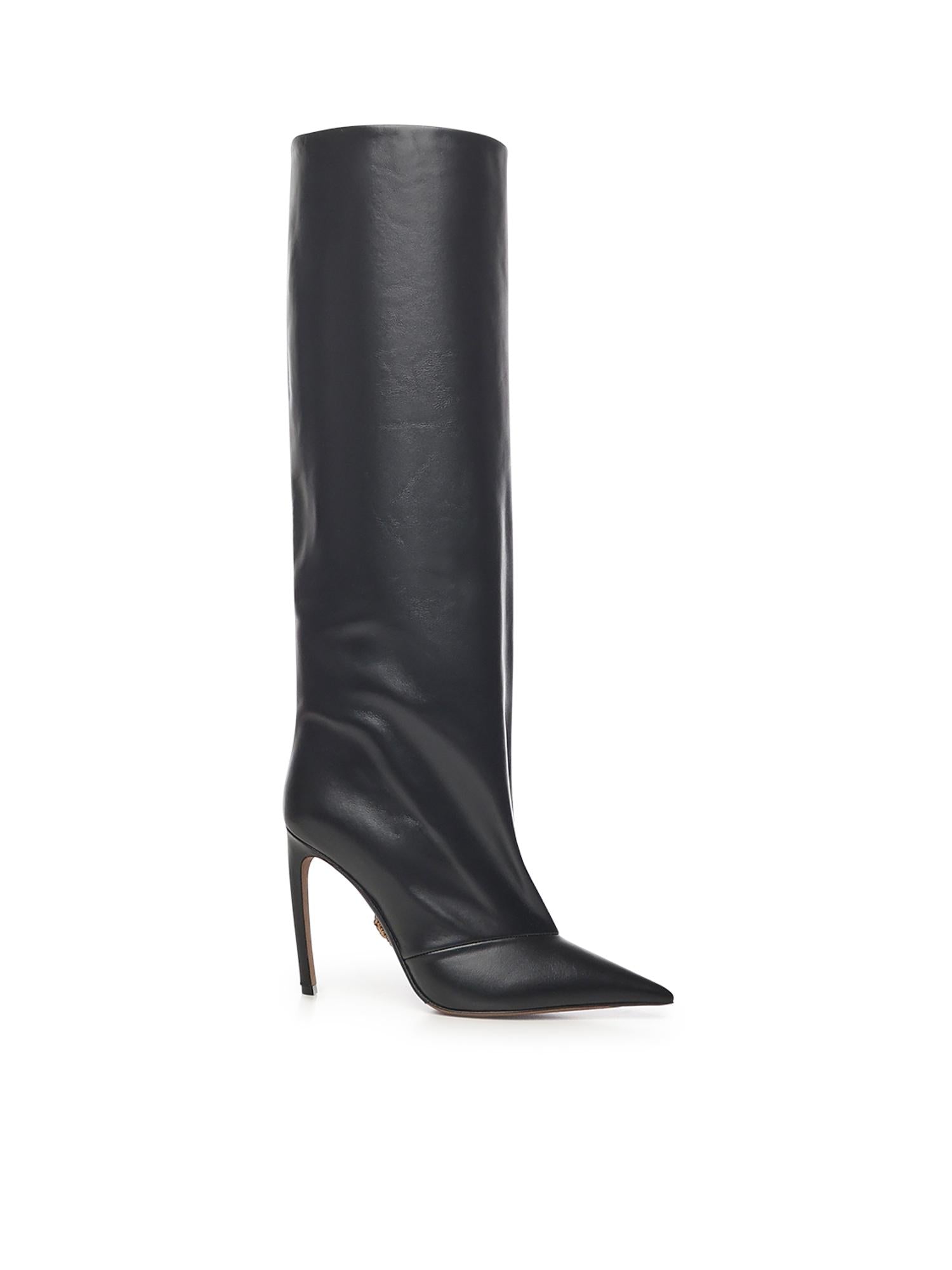 Stivale Devotion in pelle CU1223 AO83180999 DOLCE & GABBANA 