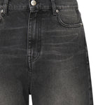 Shorts in denim con logo RMP25167BE  JOHN RICHMOND 