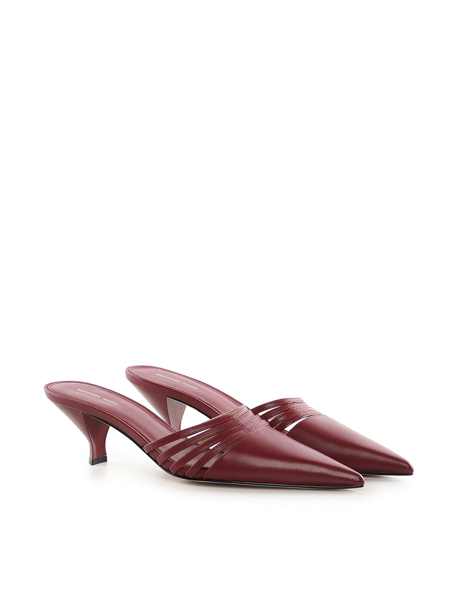 Mule Haisley in pelle 40T5HSMP1L 691. MICHAEL MICHAEL KORS 