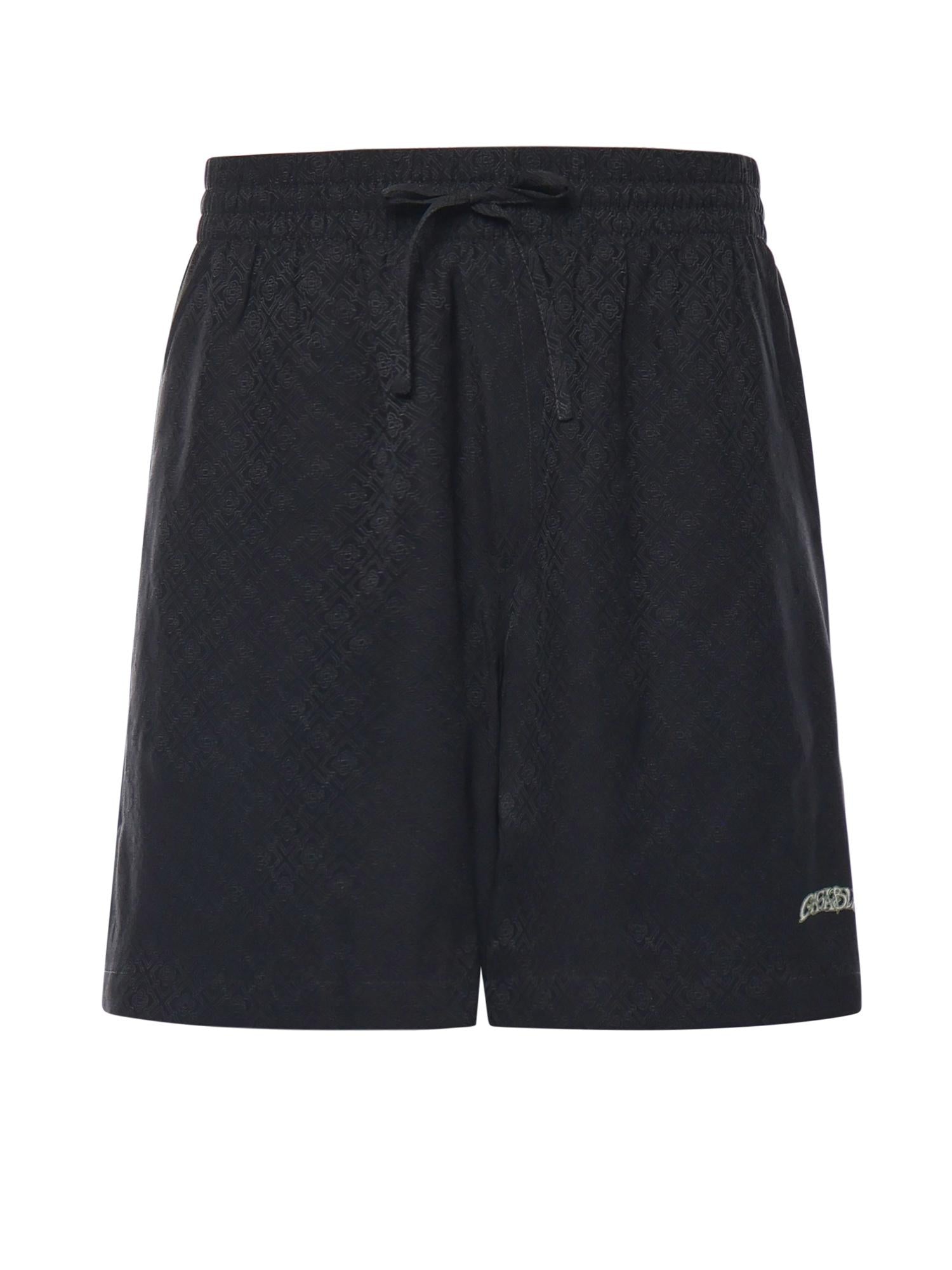 Shorts in seta con logo MSP26TR399 08 CASABLANCA 