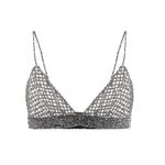 Top con cristalli GWP02270 P00197570352 GOLDEN GOOSE 