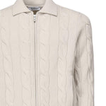 Giacca cardigan a coste<BR/> 3180 19652113 GALIANO 