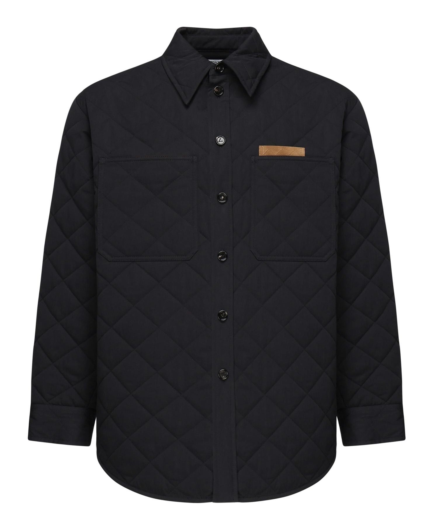 Overshirt trapuntata in cotone 837036 V5O604246 BOTTEGA VENETA 