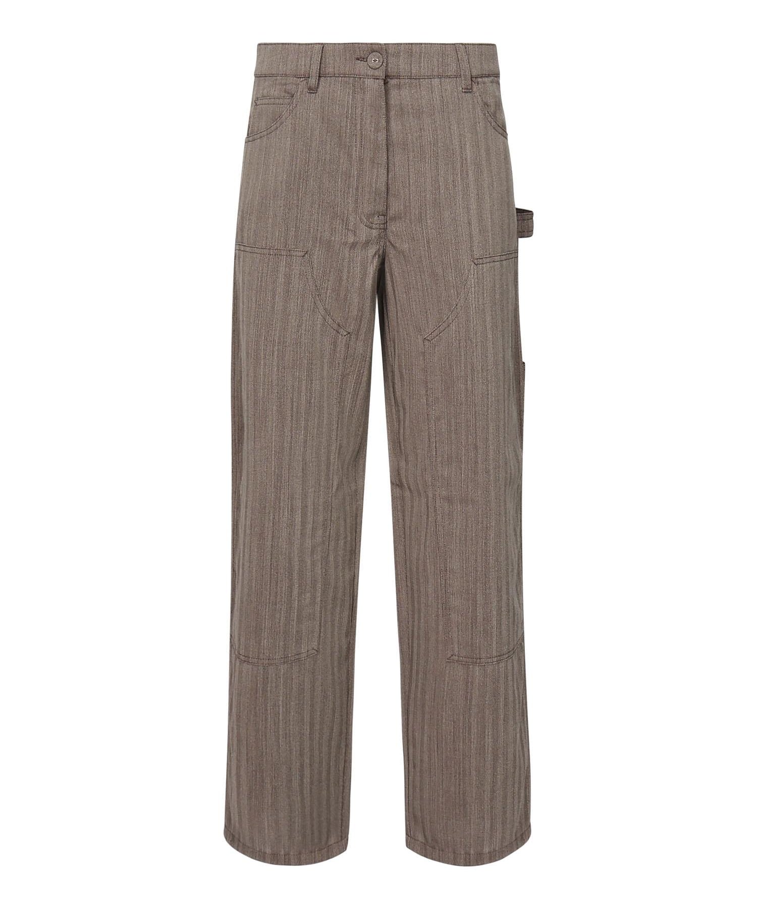 Pantalone Journey in misto lana GWP02462 P00209040190 GOLDEN GOOSE 