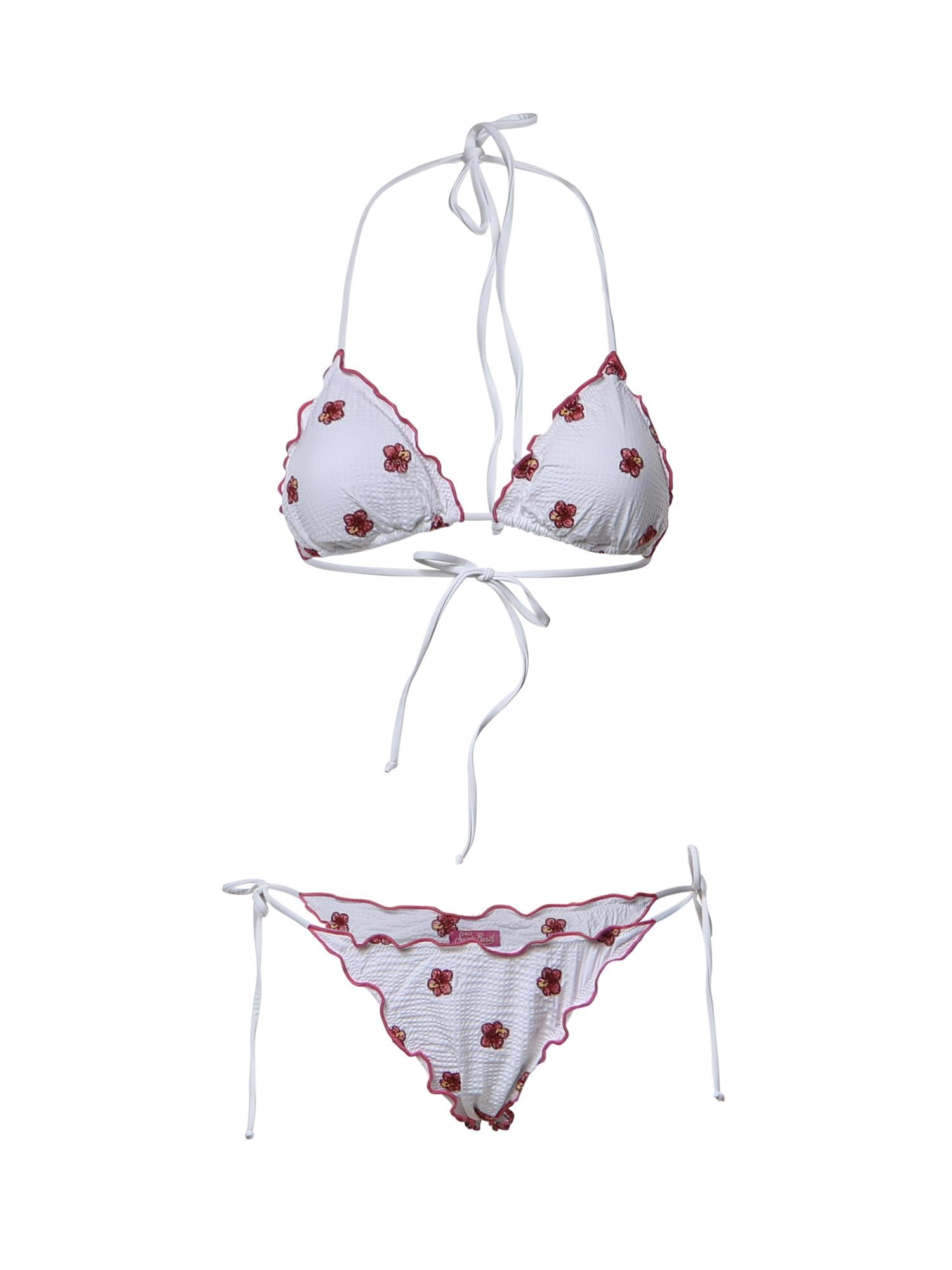 Bikini a triangolo con stampa SAGI001 00636L MC2 SAINT BARTH 