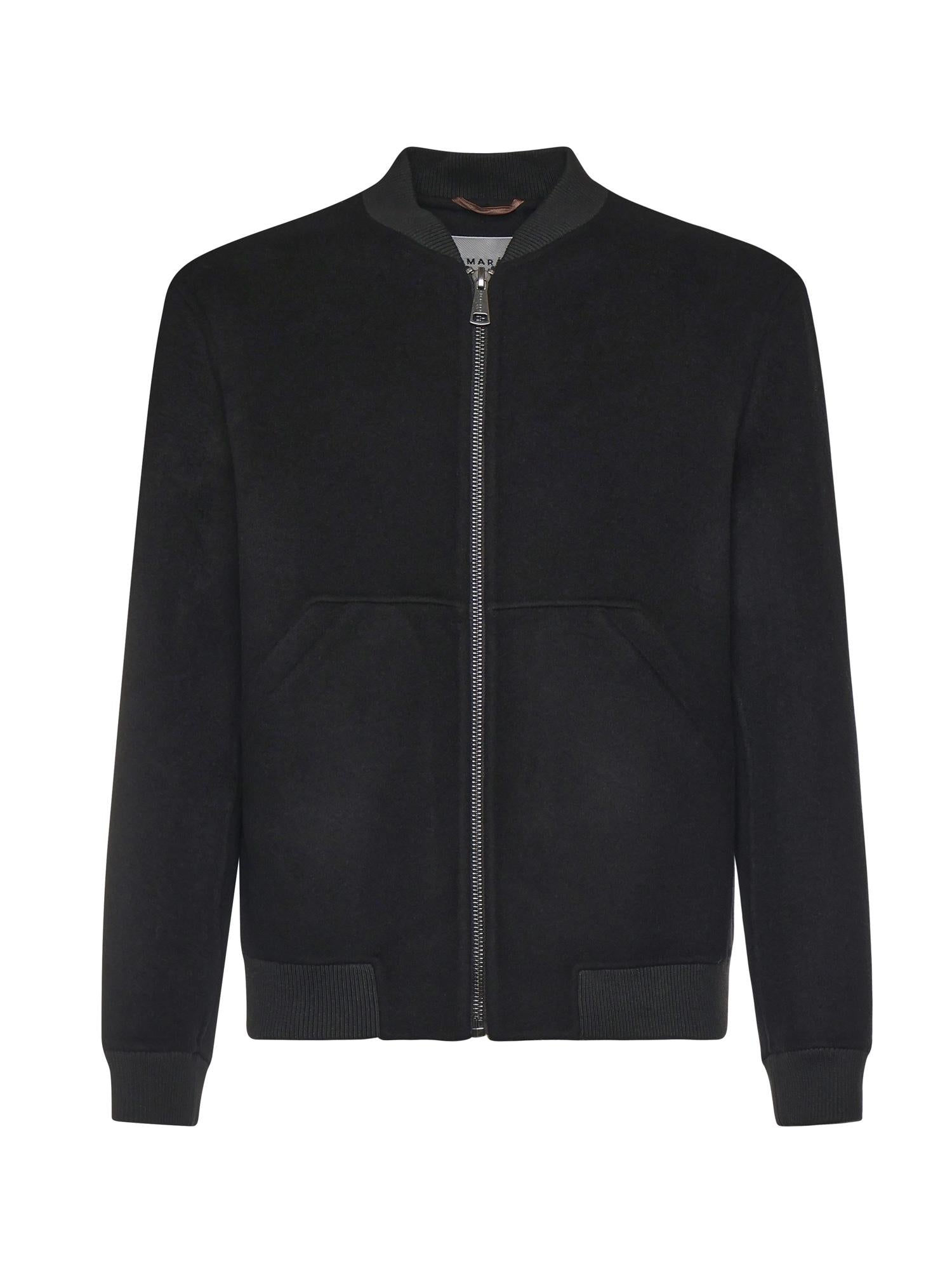 Giacca in lana e cashmere B6F0011 99 AMARANTO 