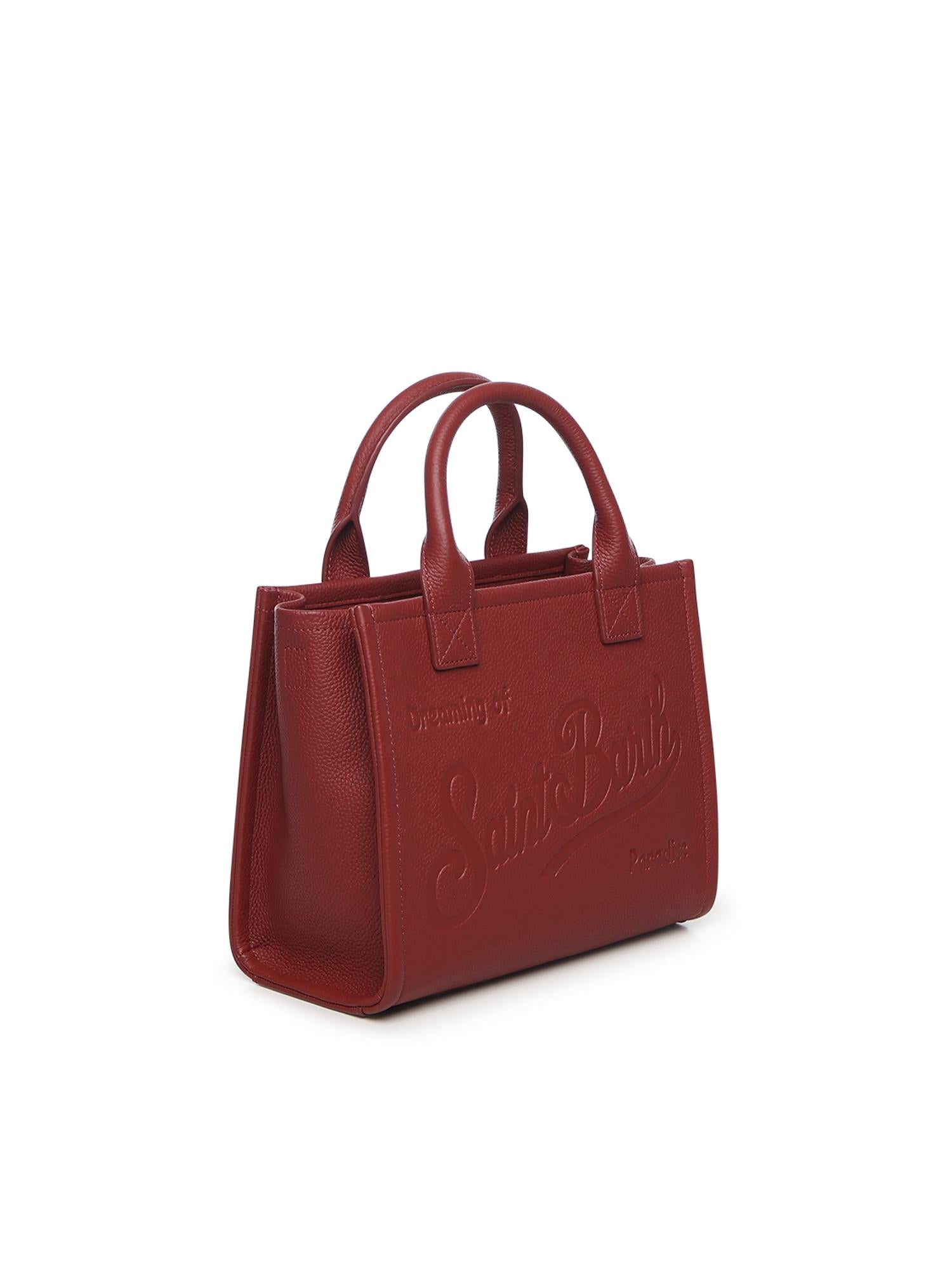 Borsa Vanity midi in pelle VANMD001 00777I MC2 SAINT BARTH 