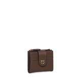 Portafoglio zip-around in nappa 103610 A0F1L74Q PINKO 