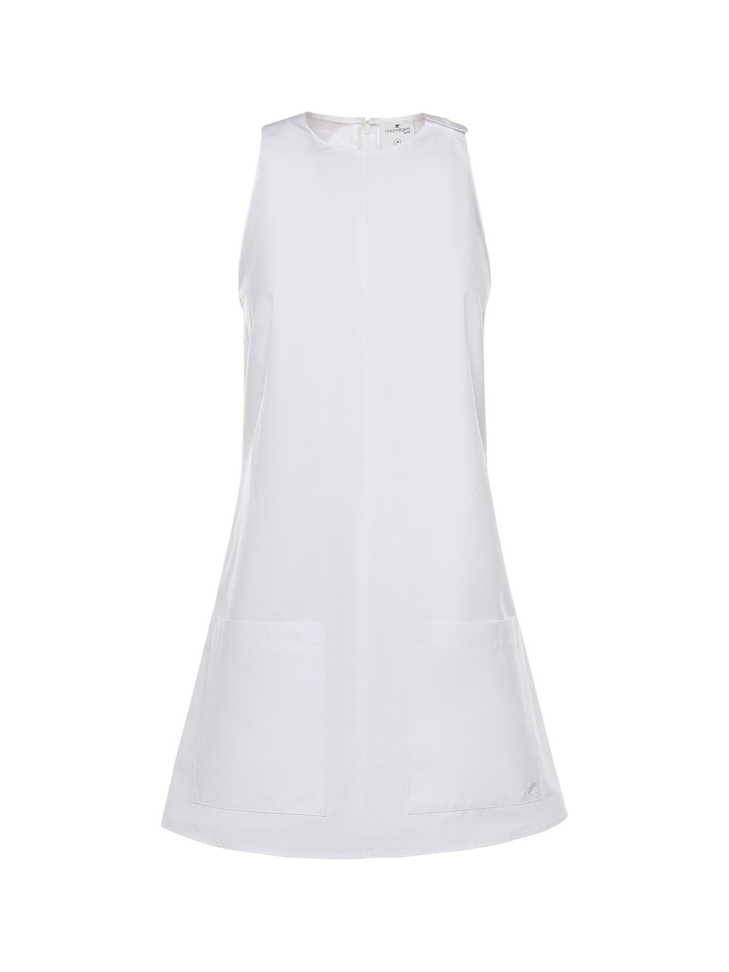Abito Heritage in cotone 126CR0770CO0172 0010 COURREGES 