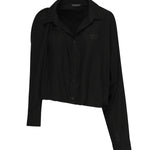 Camicia monospalla in popeline 839287 TRO371000 BALENCIAGA 