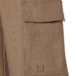 Pantaloni in lino FB1135 AVSGF19FJ FENDI 